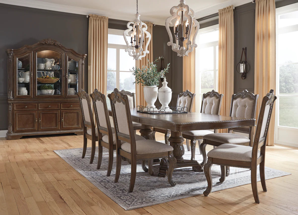 Charmond Brown Extendable Dining Set