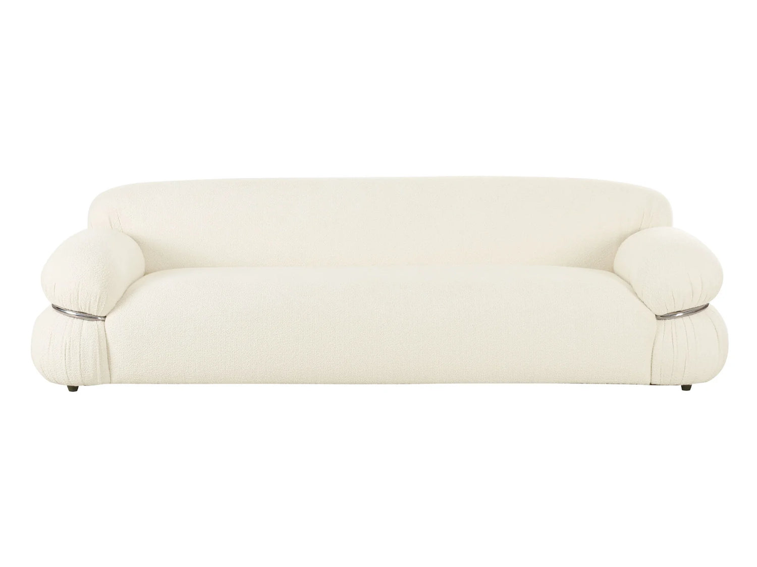 Sofá seccional de dos piezas Lindyn color marfil