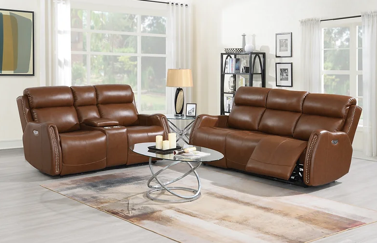 Conjunto de sofá reclinable eléctrico Victor
