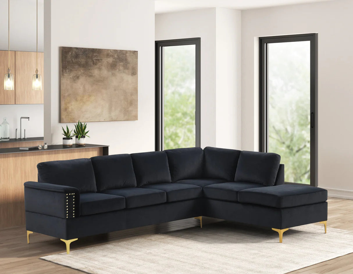 Vogue Velvet Sectional