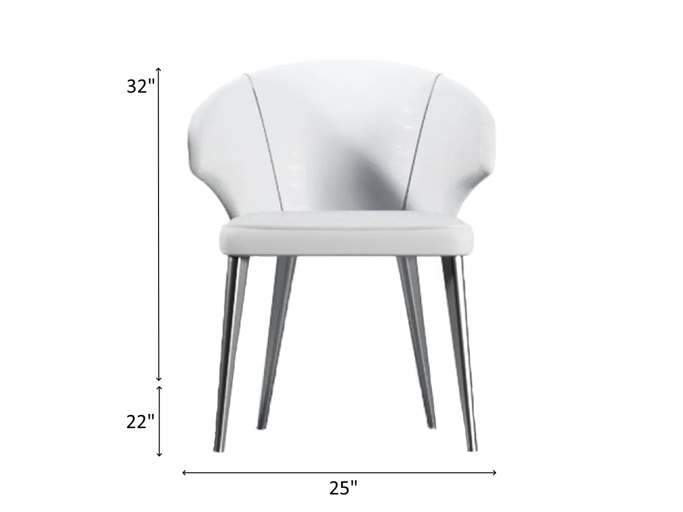 Wave 6-8-10 Person White Dining Room Set