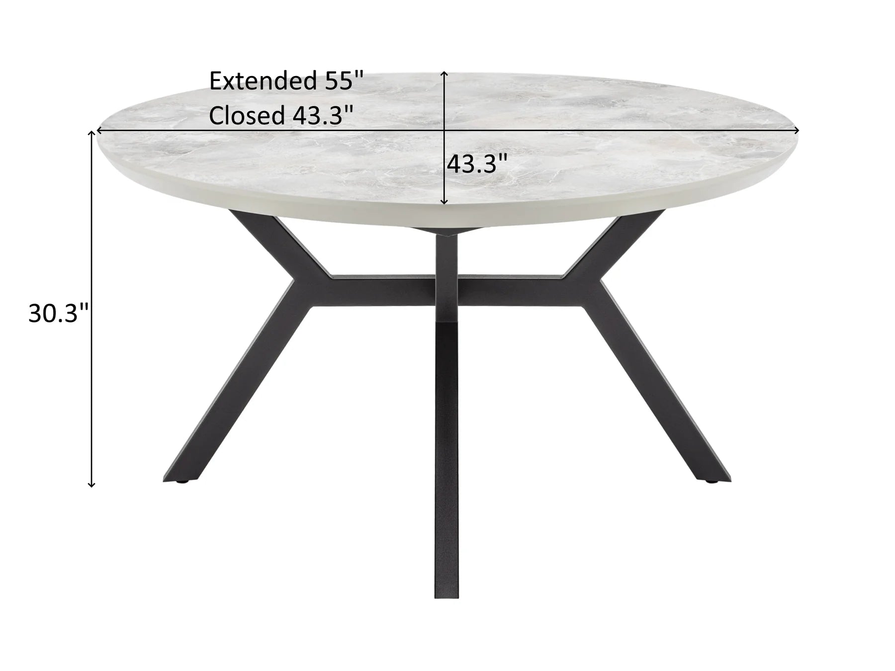 Zirkon Serra 4-6 Person Dining Room Set