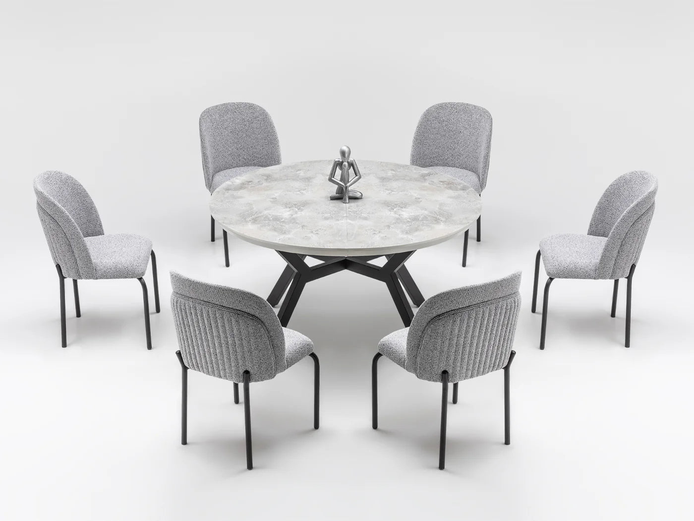 Zirkon Serra 4-6 Person Dining Room Set