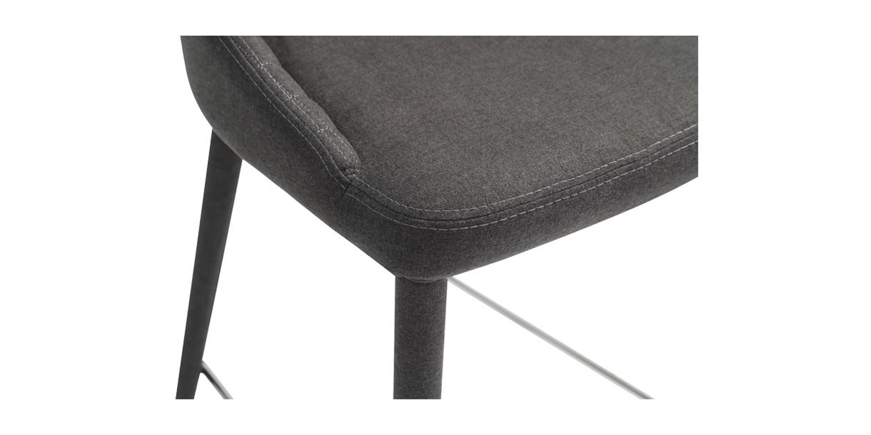 Alpine Counter Stool Gray