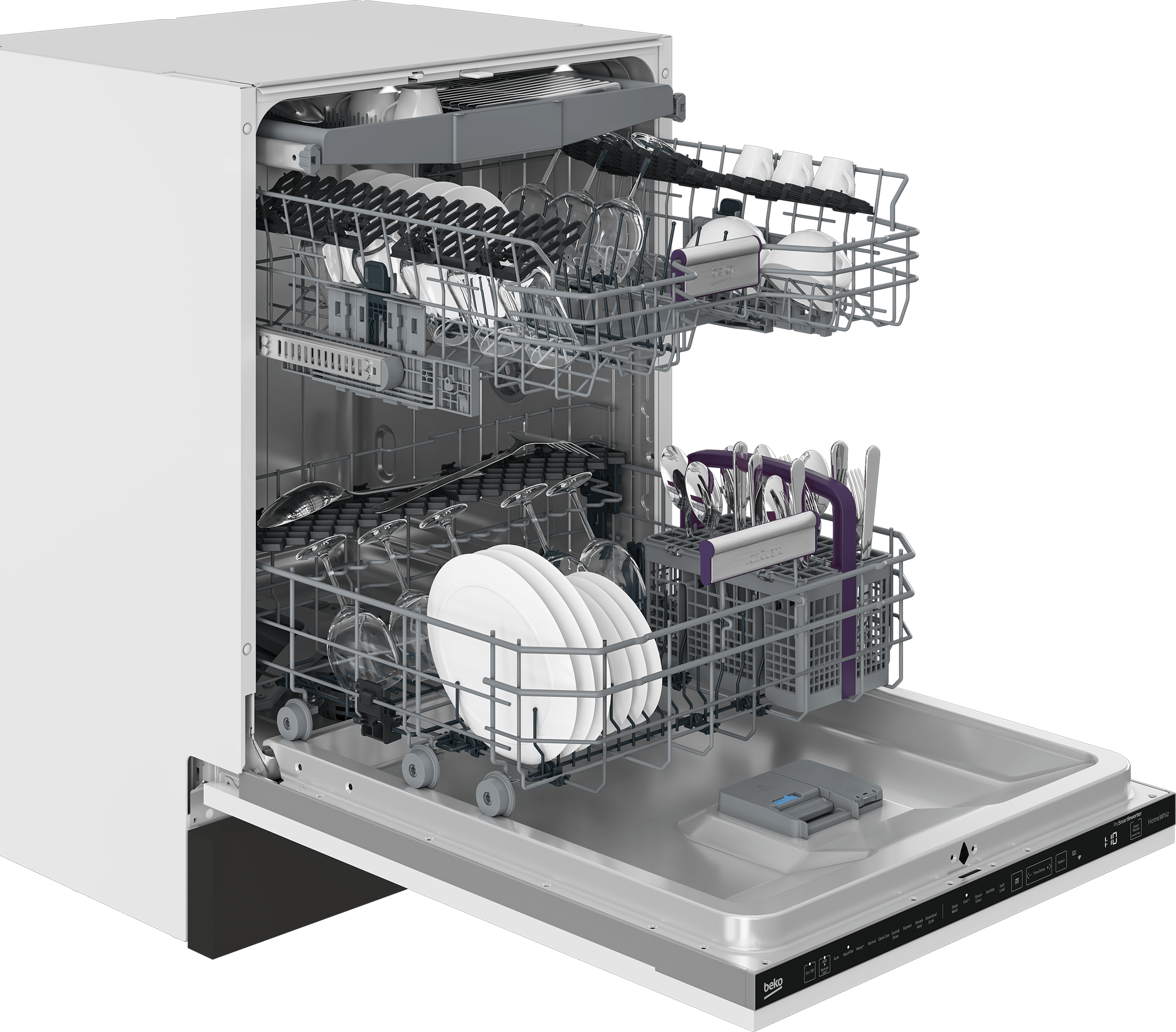 Tall Tub Dishwasher with (16 place settings, 39.0)