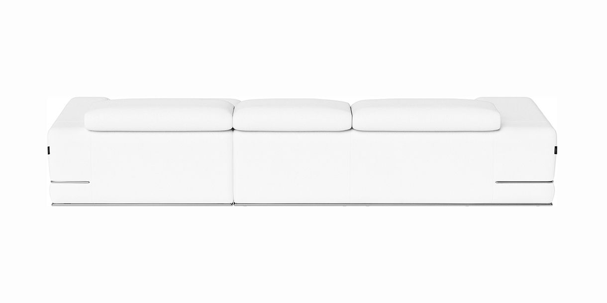 Lorenzo Right Sectional Sofa White