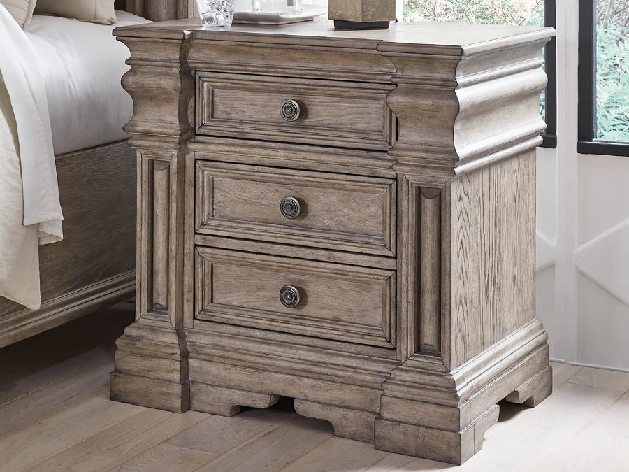 Blairhurst Light Grayish Brown Panel Bedroom Set