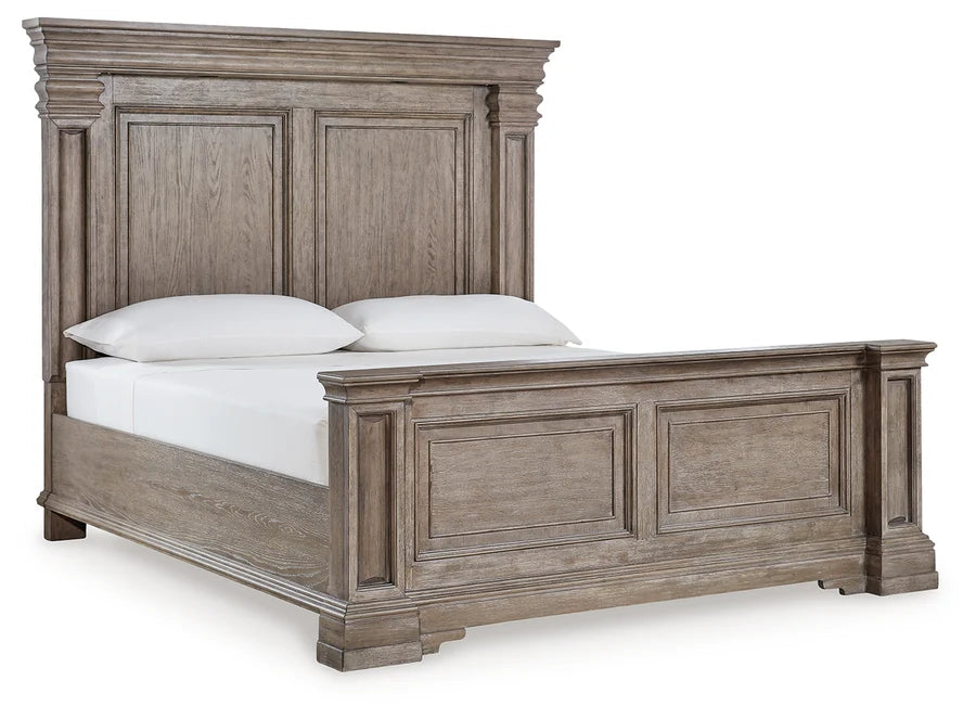 Blairhurst Light Grayish Brown Panel Bedroom Set