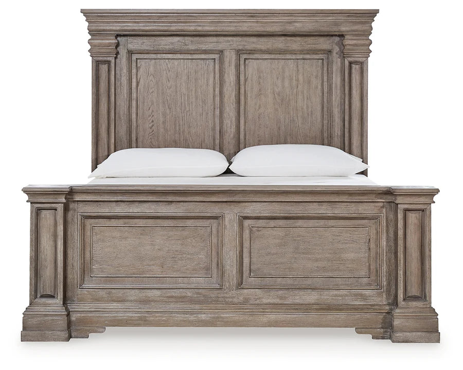 Blairhurst Light Grayish Brown Panel Bedroom Set
