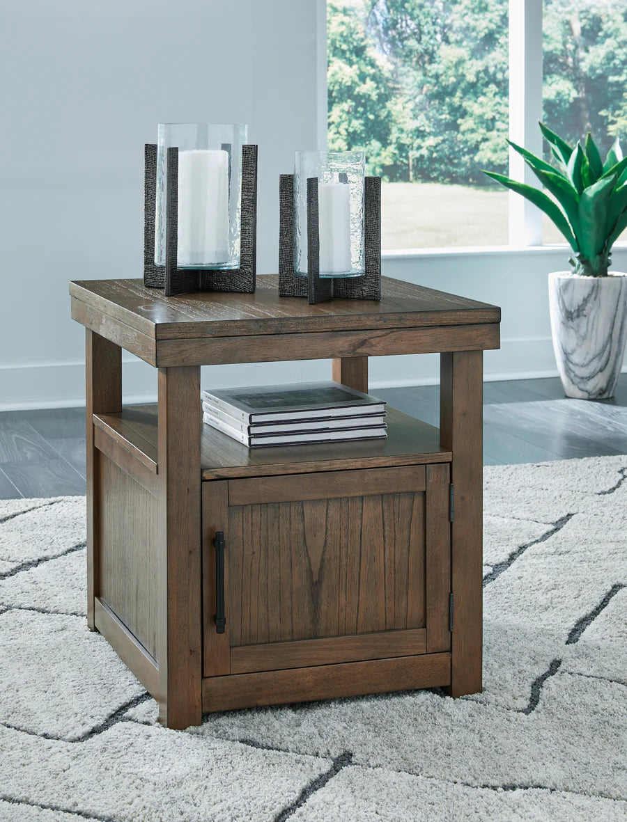 Boardernest Brown End Table