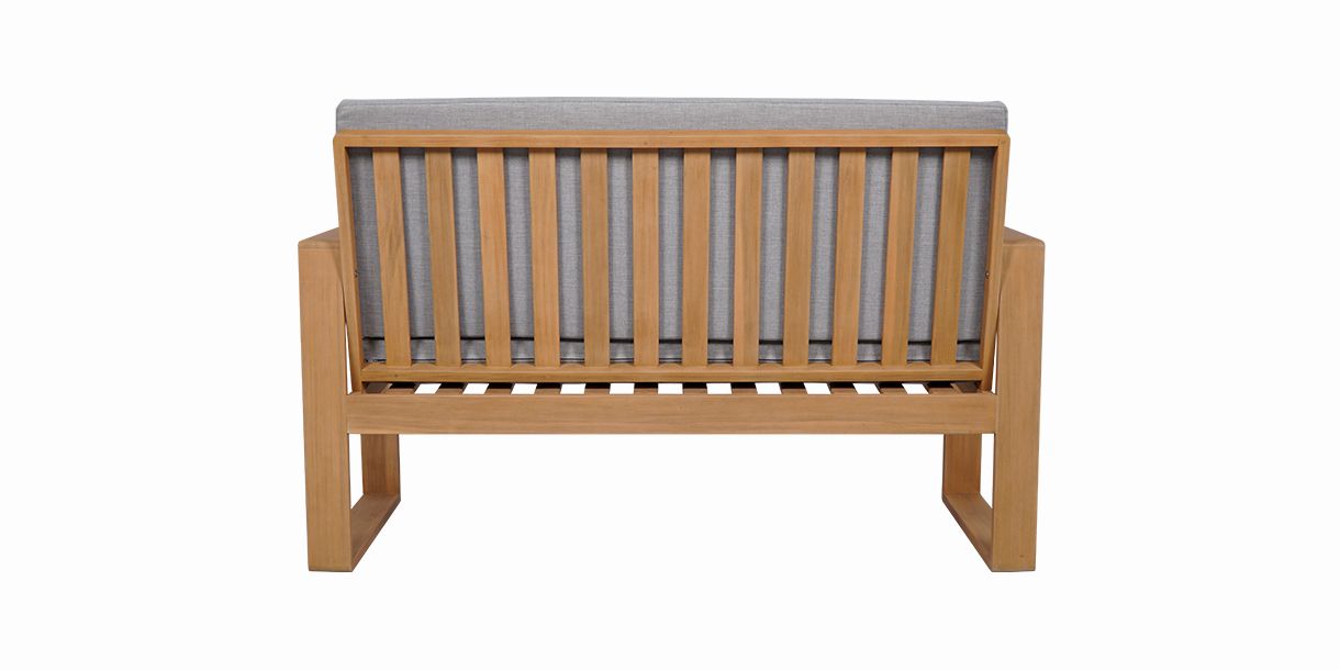 New Bocay Outdoor 2 Seater Sofa Light Gray