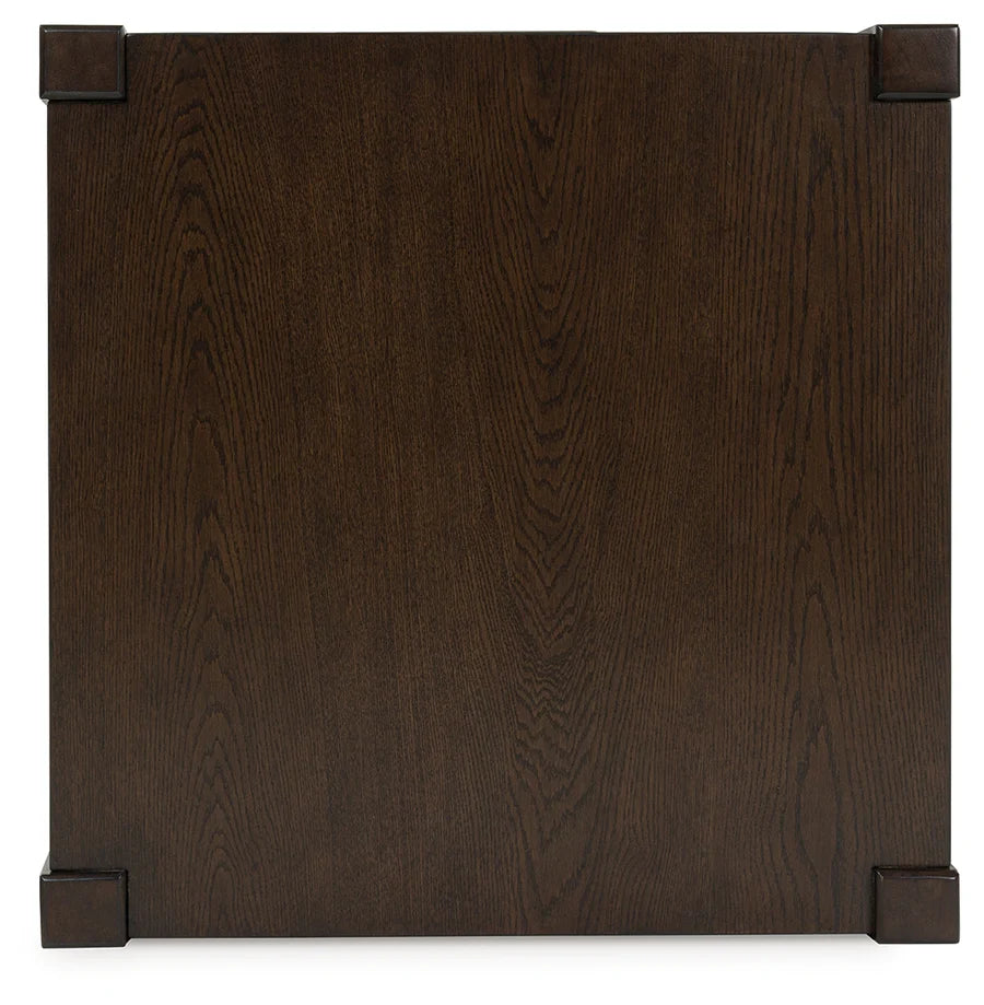 Breckington Dark Brown End Table