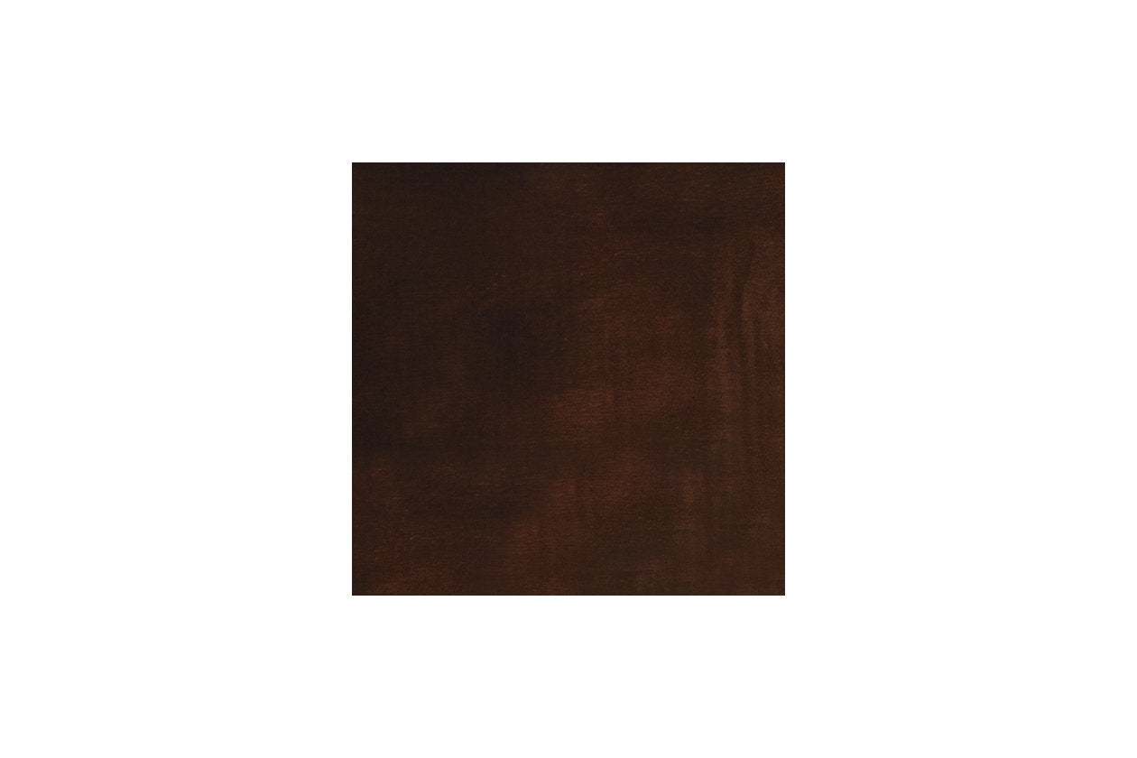 Haddigan Dark Brown Extendable Dining Table