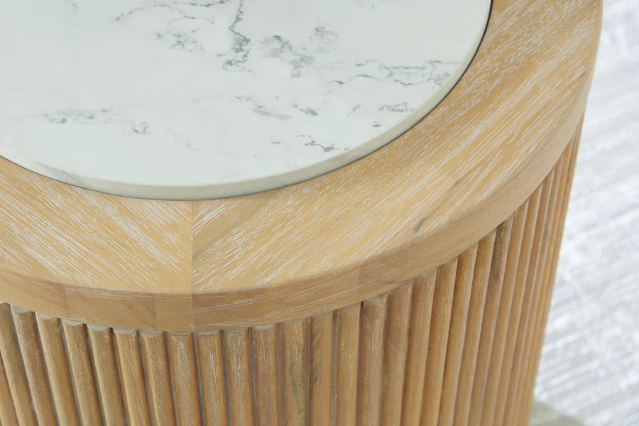 Camdill Light Brown End Table