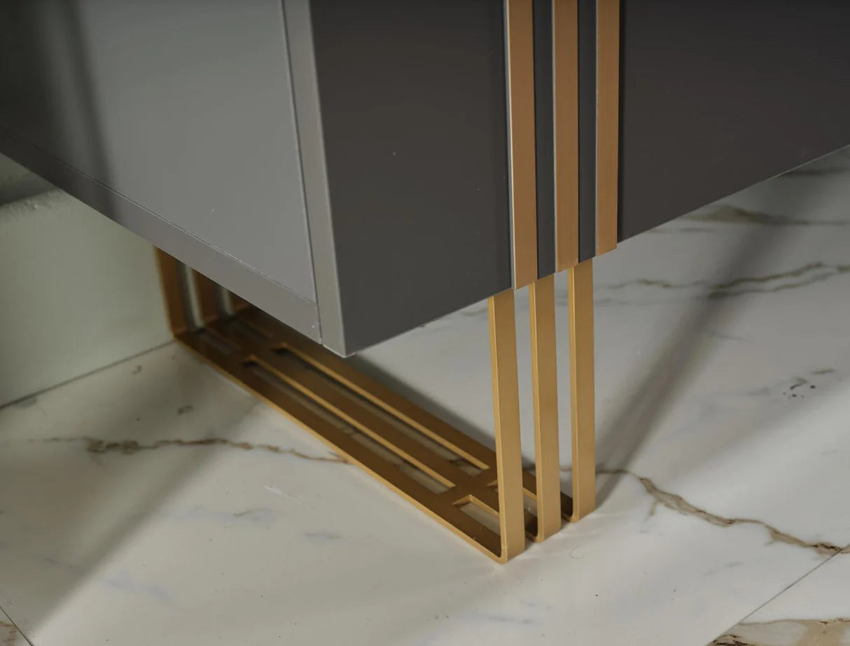 Carlino Marble Prada Gray Buffet