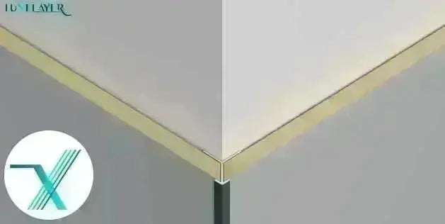 Panel impermeable de lujo metálico sin costuras