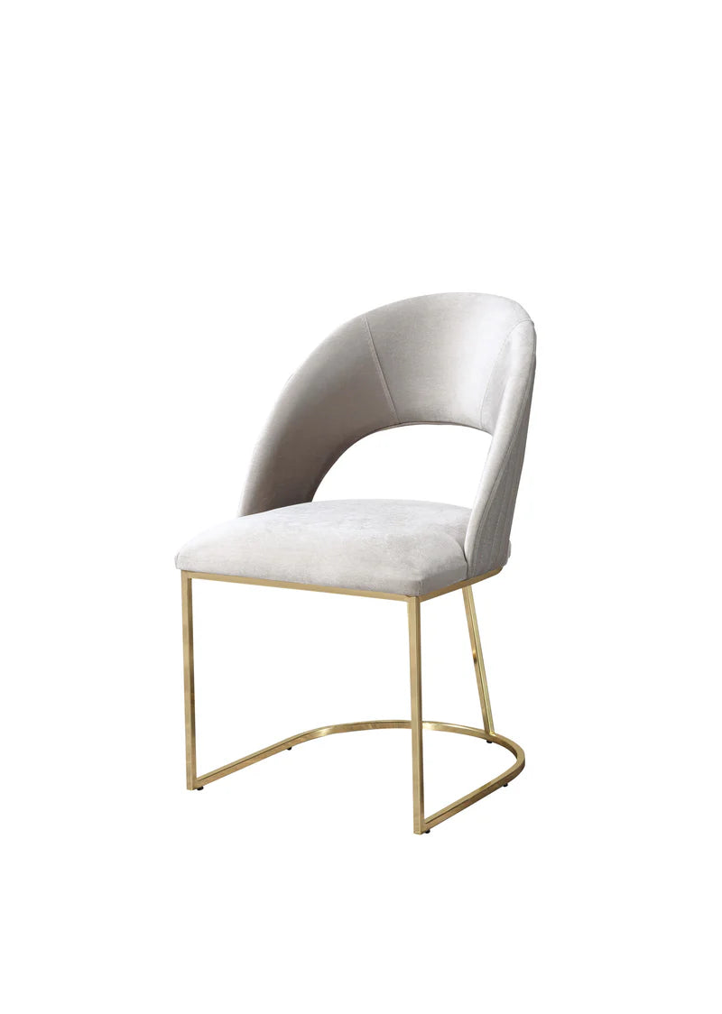 Juego de comedor Milena Ivory de 7 piezas