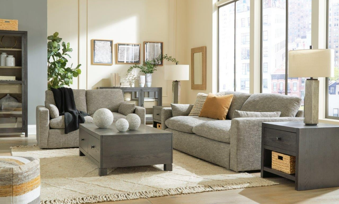 Espectacular sofá y loveseat de granito