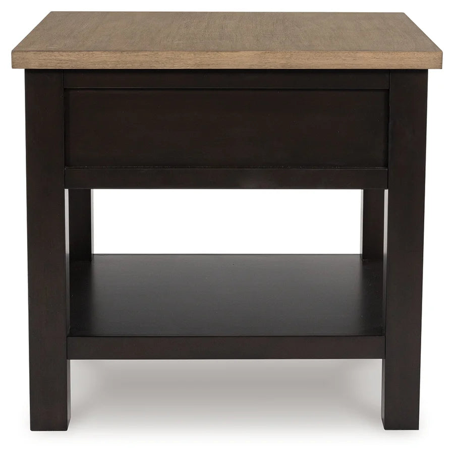 Drazmine Brown End Table