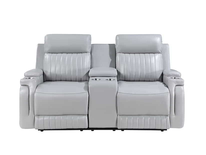 Ethan Gray Reclining Set S2121
