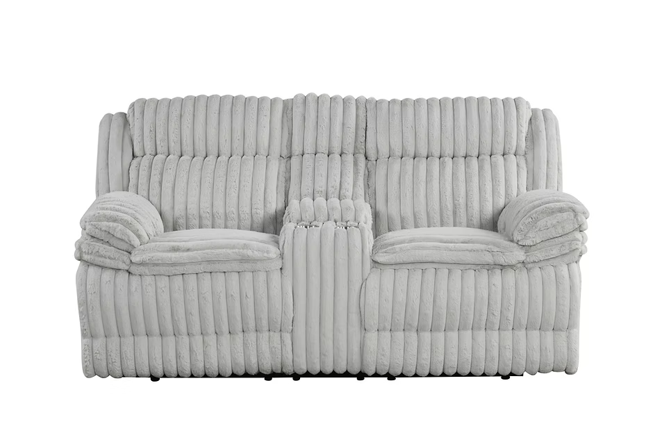 Mellow Gray Reclining Set S3939