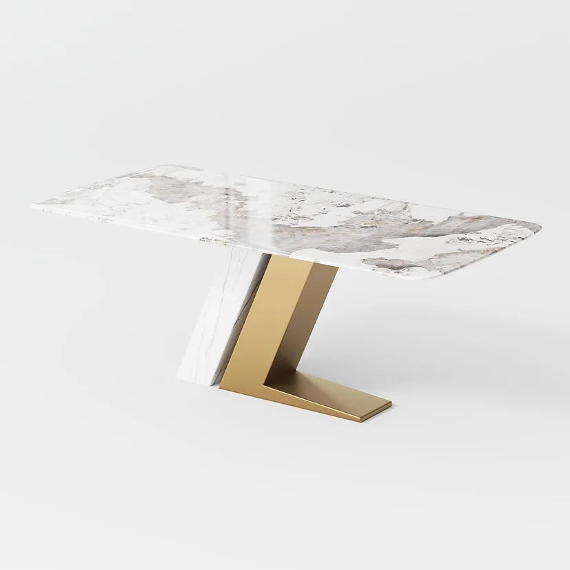 Mesa de comedor Goldie de 79"