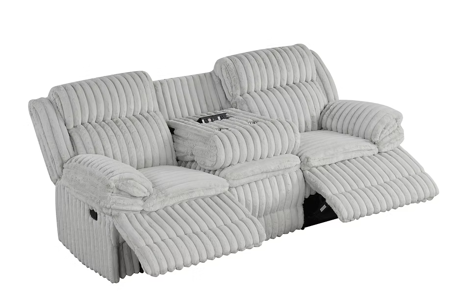 Mellow Gray Reclining Set S3939