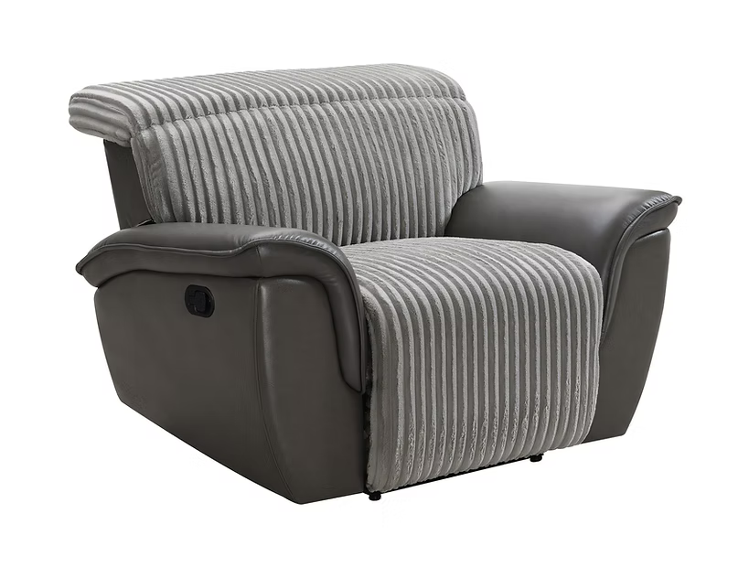 Twist Gray Reclining Set S9112