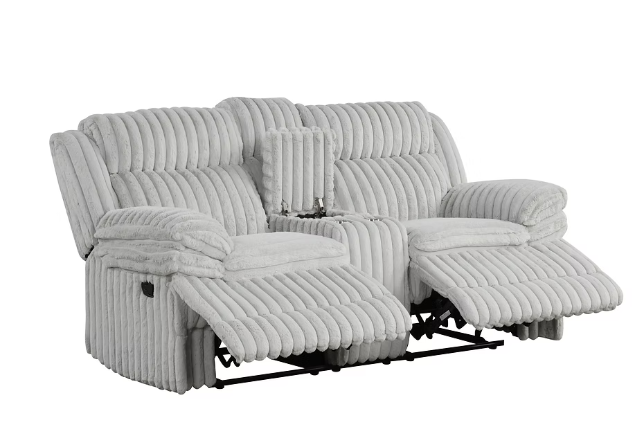 Mellow Gray Reclining Set S3939