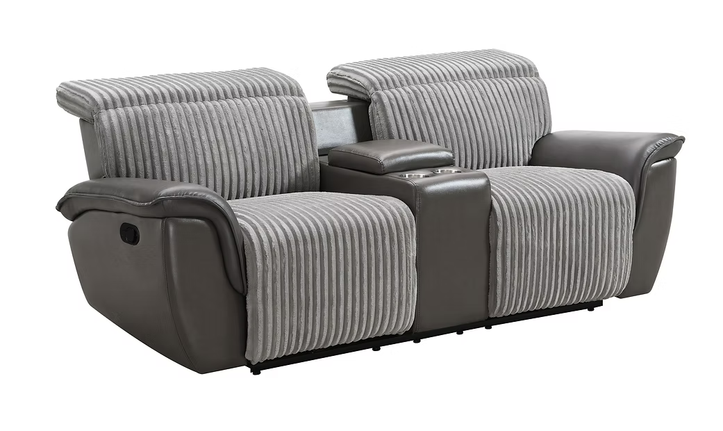 Twist Gray Reclining Set S9112
