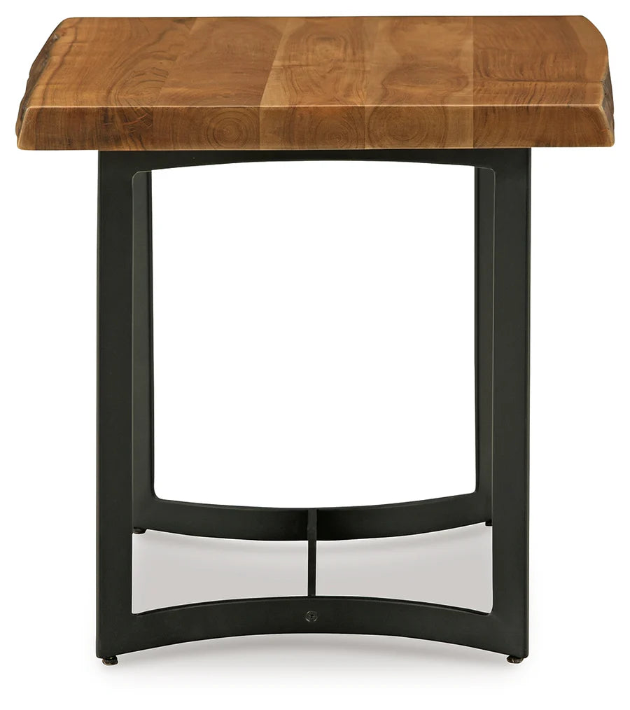 Fortmaine Brown End Table