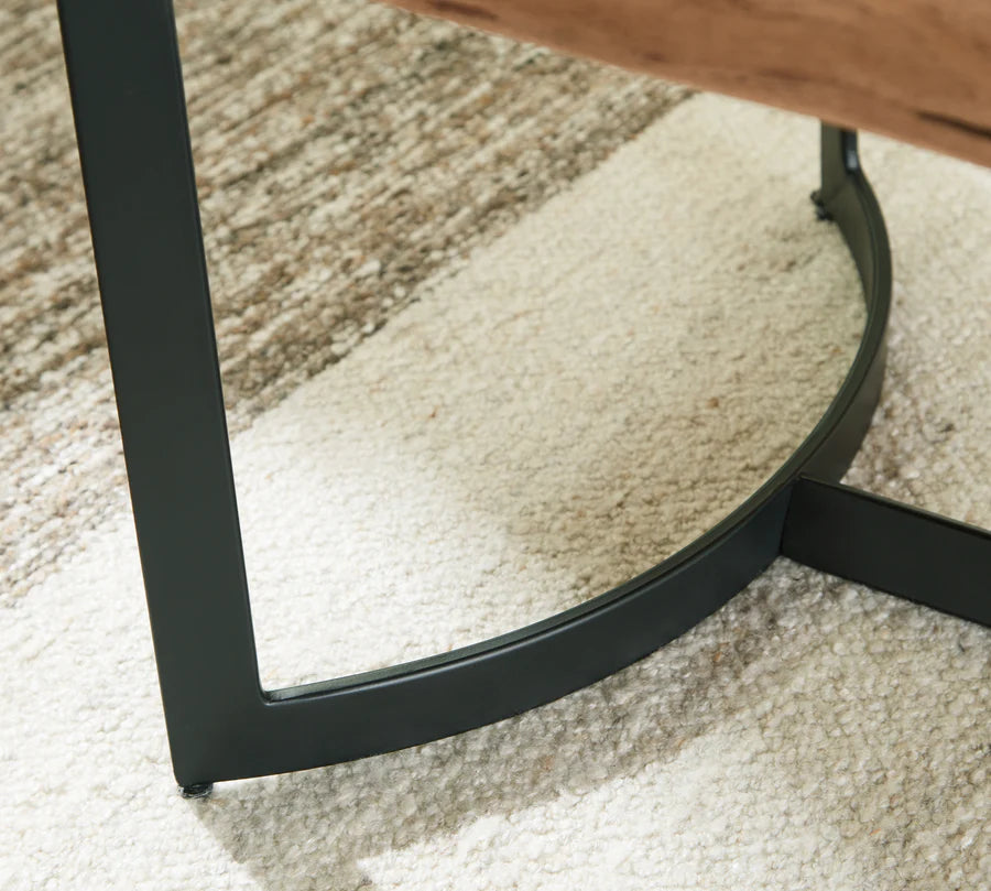 Fortmaine Brown End Table