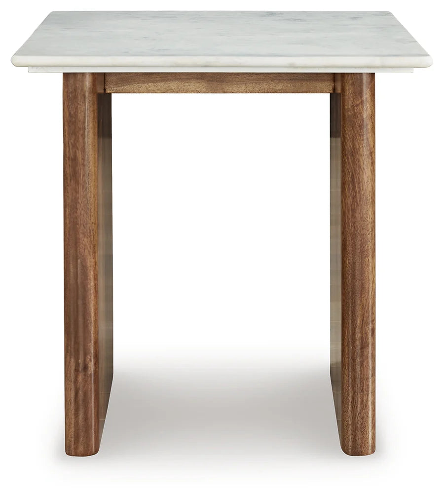 Isanti Light Brown End Table