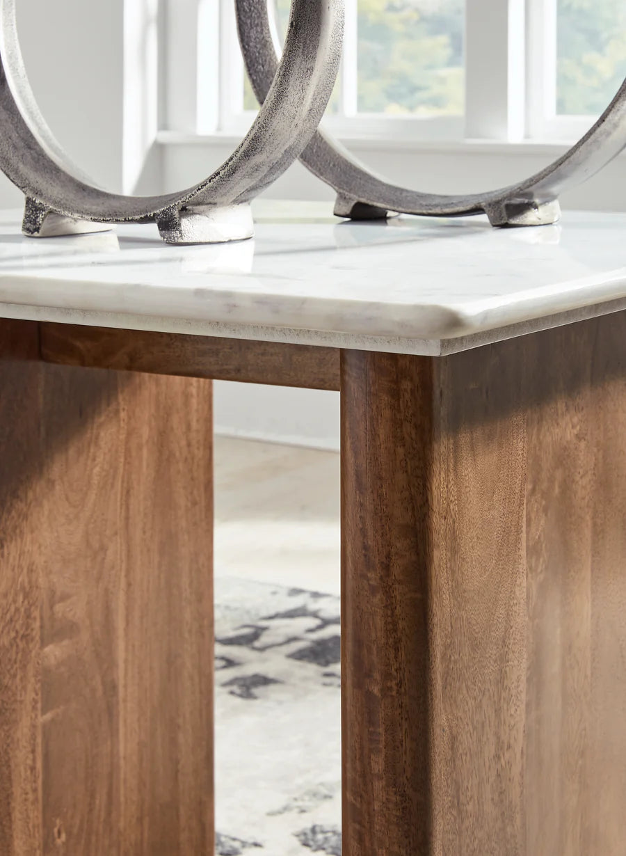 Isanti Light Brown End Table