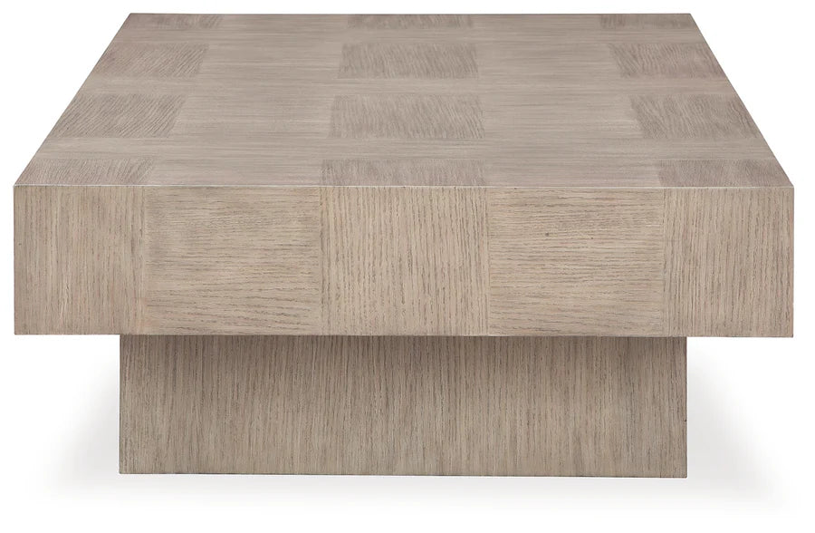 Jorlaina Light Grayish Brown Coffee Table