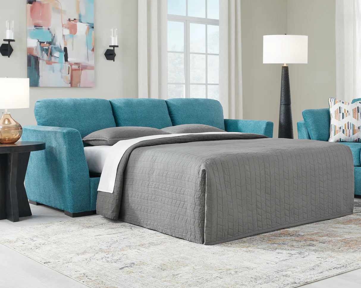 【THE MOZZ】[Premium] Hailey Linen 3 Piece Set Elyza Linen 3-Piece Sectional by Ashley Furniture - Decohub