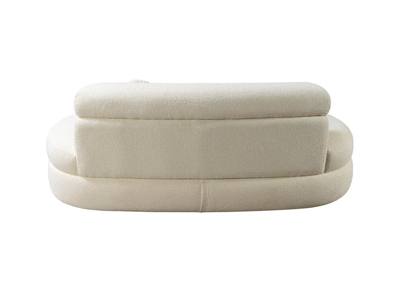 Loveseat Larissa Ivory Boucle