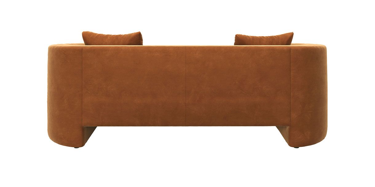New Lexi 3 Seater Sofa Terracotta