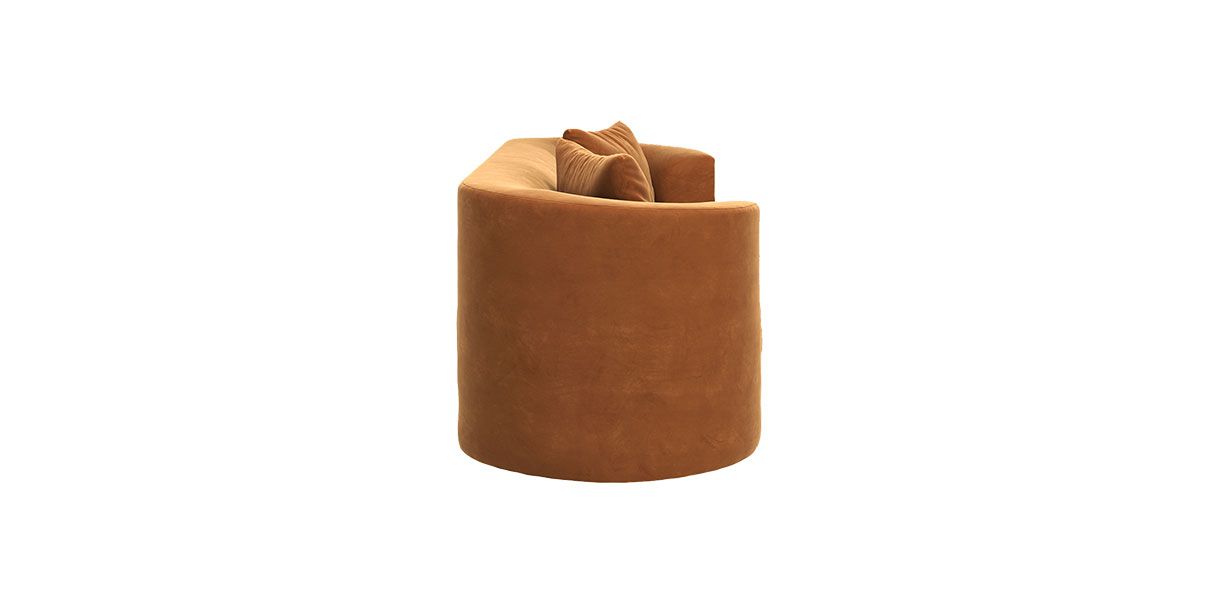 New Lexi 3 Seater Sofa Terracotta
