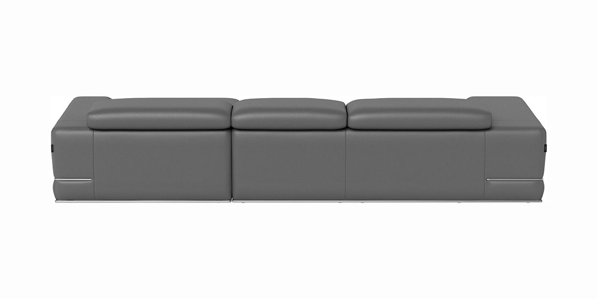 Lorenzo Right Sectional Sofa Elephant Gray
