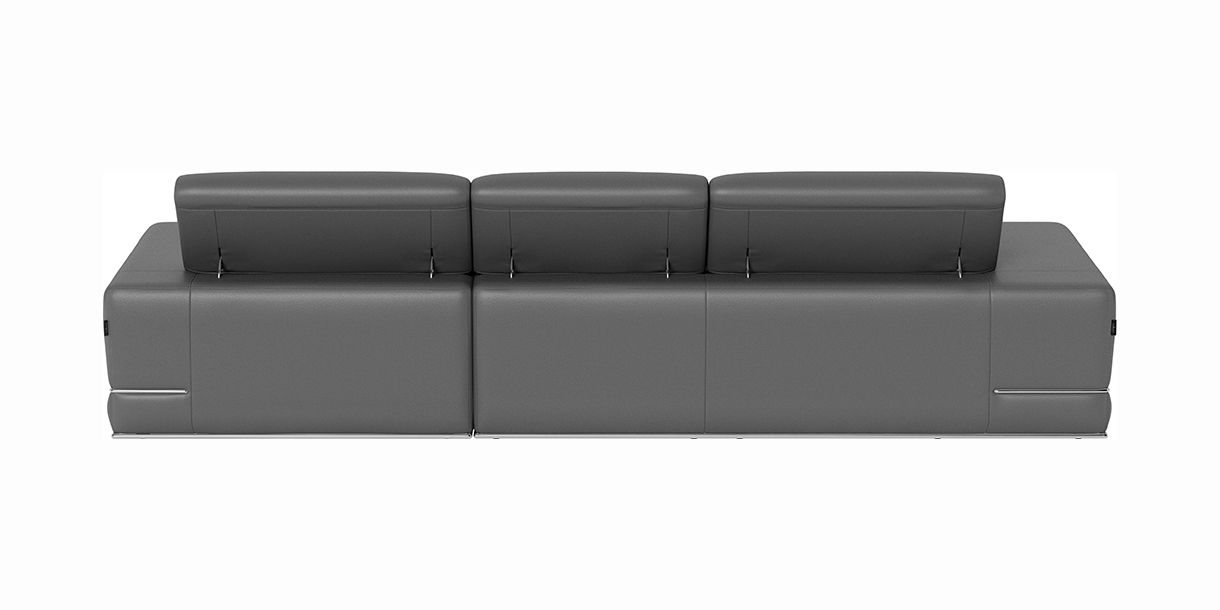 Lorenzo Right Sectional Sofa Elephant Gray