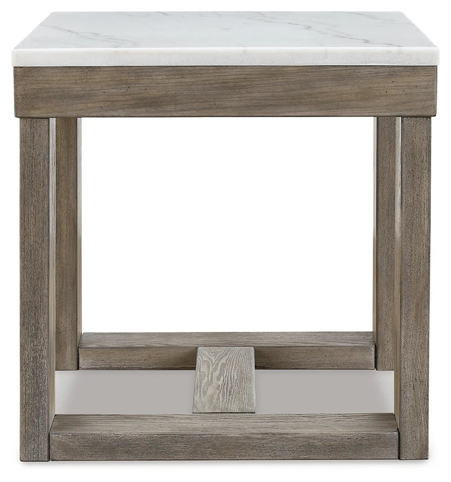 Loyaska Ivory End Table