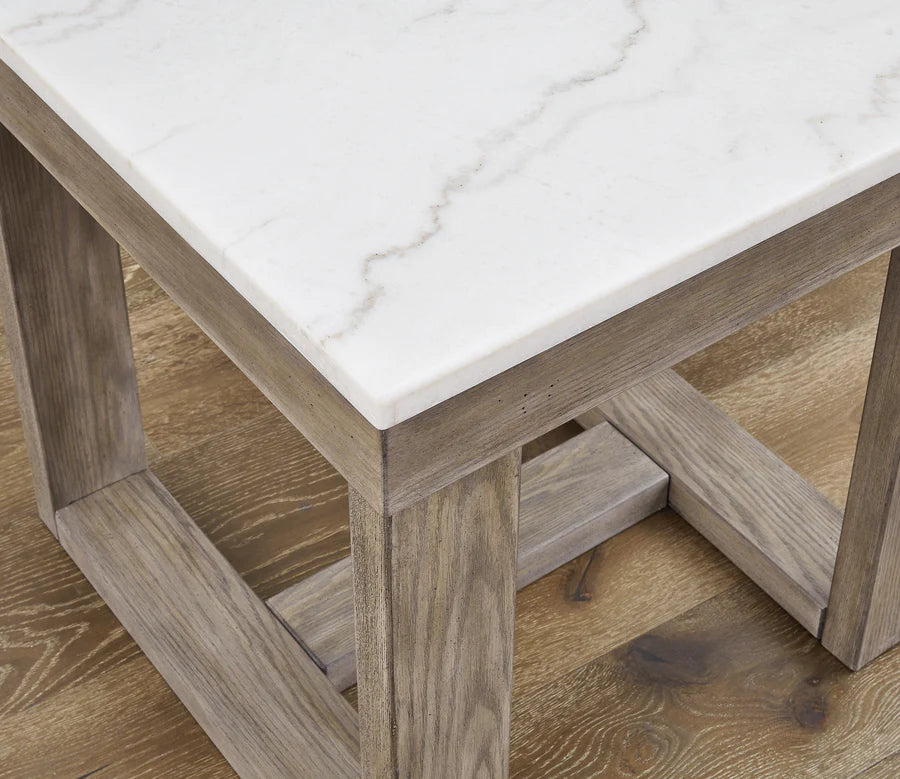 Loyaska Ivory End Table