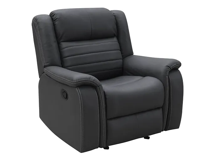 Juego de sala de estar reclinable de 3 piezas Max Gray
