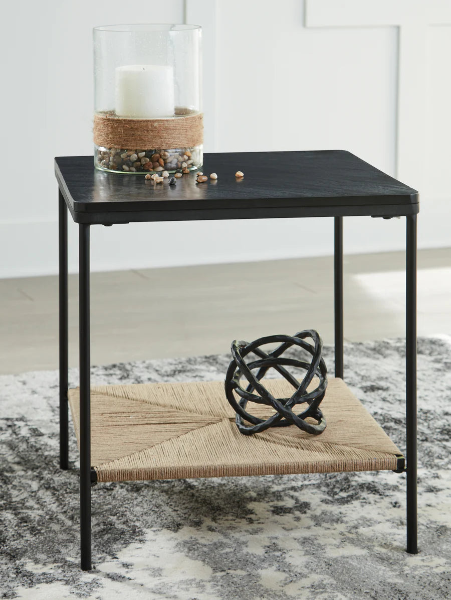 Minrich Black Accent Table