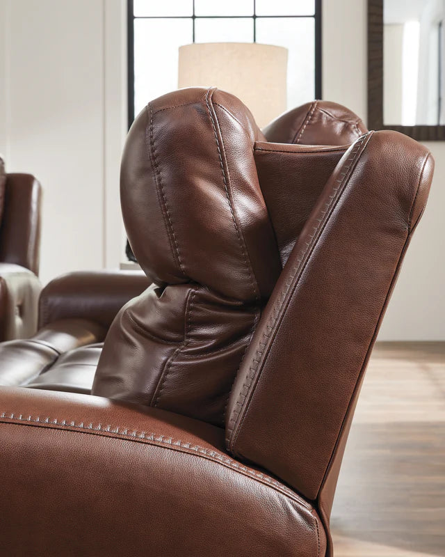 Next Move Mahogany Power Reclining Sofa