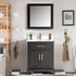 30 in. Single Sink Bathroom Vanity Set in Espresso - Decohub Home