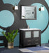 36 in. Single Sink Modern Bathroom Vanity Compact Set in Espresso - Decohub Home