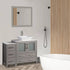 42 in. Single Sink Bathroom Vanity Combo Set in Gray - Decohub Home