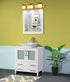 30 in. Single Sink Small Bathroom Vanity Set in White - Decohub Home